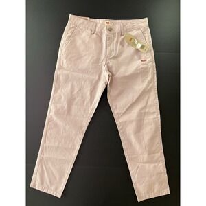 Levi's‎ Chino Pants Standard Taper Rose Pink Women's Size 28 NWT